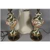 Image 3 : A Pair of 20th Century Capodimonte Porcelain Table Lamps.