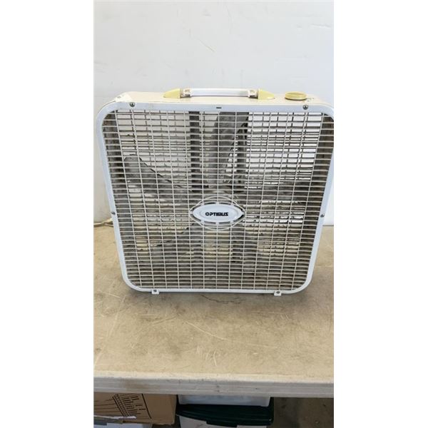 Ottimo Box Fan OPTIMUS BOX FAN WORKING