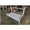 Image 2 : GREY METAL BENCH