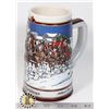 Image 1 : BUDWEISER 1989 ANHEUSER BEER STEIN