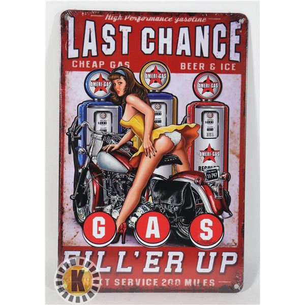 NEW 12" X 8" METAL WALL ART