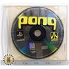 Image 1 : PLAYSTATION ATARI PONG GAME