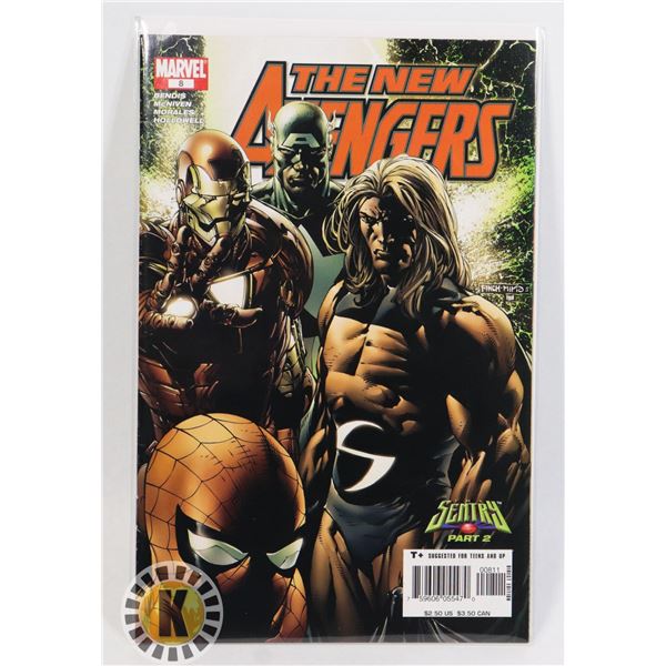 MARVEL THE NEW AVENGERS NO. 8