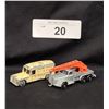 Image 1 : VINTAGE LESNEY CRANE TRUCK & AMBULANCE DIE CAST