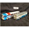 Image 2 : TWO DIE CAST BUSES-GREYHOUND & LIONEL