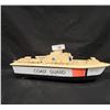 Image 2 : VINTAGE COAST GUARD REMOTE CONTROL BOAT-NO REMOTE