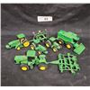 Image 1 : SEVEN JOHN DEERE DIE CAST TRACTORS & IMPLEMENTS