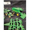 Image 3 : SEVEN JOHN DEERE DIE CAST TRACTORS & IMPLEMENTS