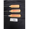Image 2 : THREE VINTAGE ADVERTISING ICE PICKS
