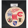 Image 1 : LARGE EARLY NHL ORIGINAL SIX CLOTH PATCH UNUSED