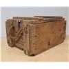 Image 2 : VINTAGE 20MM AMMUNITION WOODEN CRATE