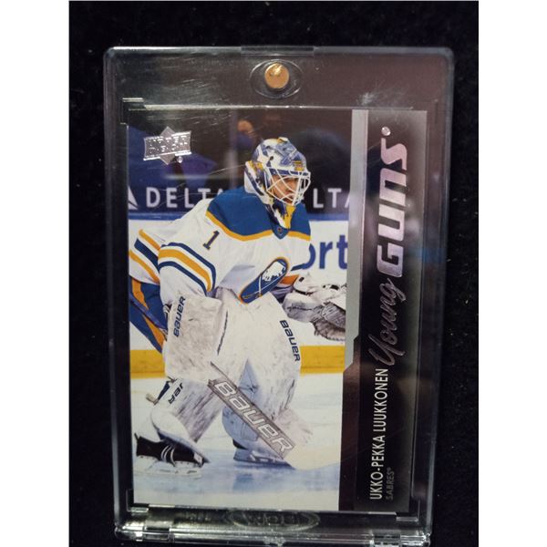 21-22 UD Series 1 Pekka Luukkonen Young Guns RC