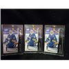 Image 1 : 21-22 UD Series 1 Michael Houser Young Guns RC LOT OF 3 CARDS