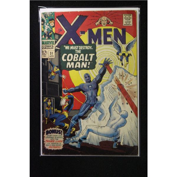 X-men #31 1st App Cobalt Man