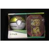 Image 1 : POKEMON POKEBALL AND JOLTEON TIN 2 PACK SEALED