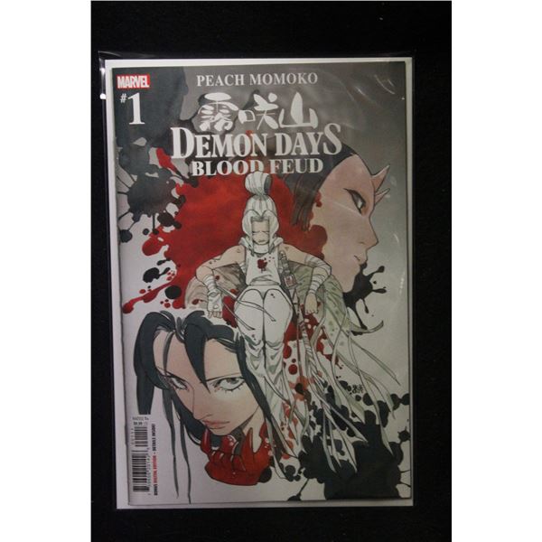 DEMON DAYS BLOOD FEUD #1 PEACH MOMOKO VARIANT COVER