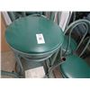 Image 2 : Green Metal Parlor Chairs (9)