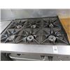Image 2 : Superior Gas 6 Burner Range/18" Flat Grill/Rolling Double Oven