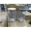 Image 2 : 34-Case 4 Each Lidded Jars - 34 X $