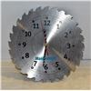 Image 1 : MASTERCRAFT SAW BLADE CLOCK