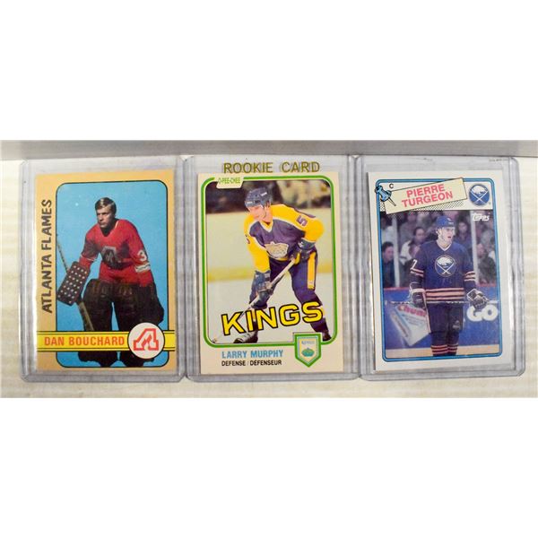 HOCKEY ROOKIES BOUCHARD, MURPHY, TURGEON