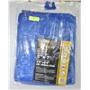 Image 1 : 2 NEW SHOP PRO 5 X 7 UTILITY TARPS