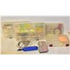 Image 1 : BOX W/ 4 PLANO CASES OF FISHING LURES AND MORE.