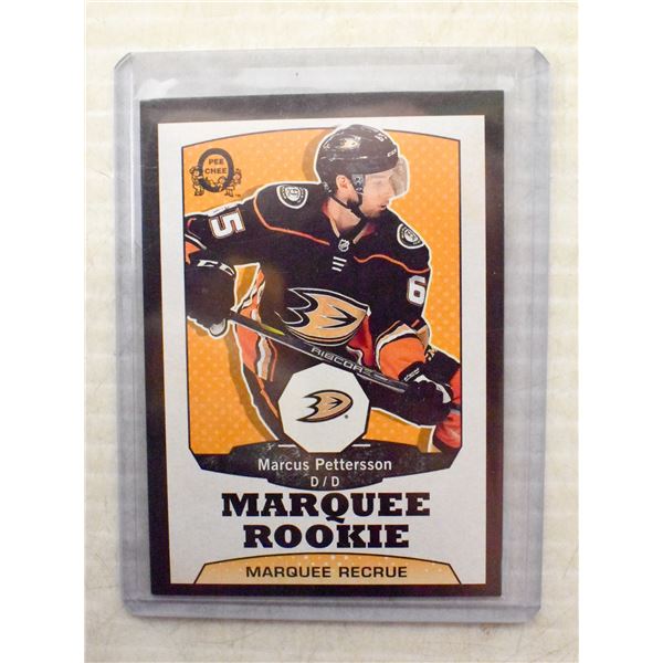 2018-19 OPC MARCUS PETTERSSON MARQUEE ROOKIE BLACK