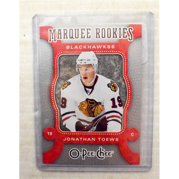 2007-08 OPC JONATHAN TOEWS MARQUEE ROOKIES