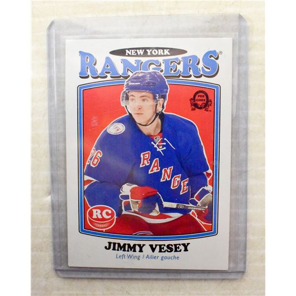 2016-17 OPC JIMMY VESSY ROOKIE BLANK BACK