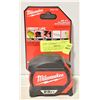 Image 1 : NEW MILWAUKEE 25FT TAPE MEASURE.