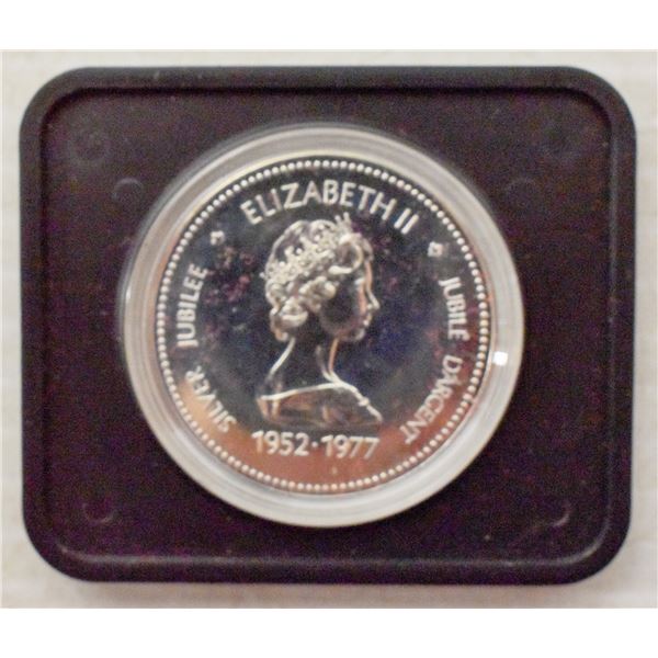 RCM 1977 CANADIAN DOLLAR  THRONE