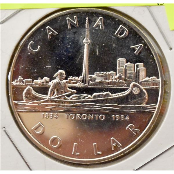 RCM 1984 CANADIAN DOLLAR "TORONTO"