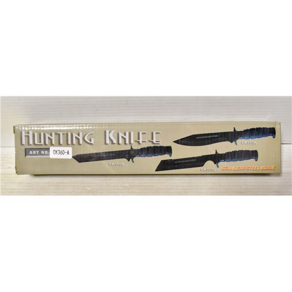 STAINLESS STEEL HUNTING KNIFE