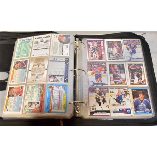 OILERS 369 COLLECTIBLE HOCKEY CARD COLLECTION.