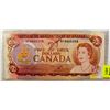 Image 1 : CANADIAN 1974 $2 BILL