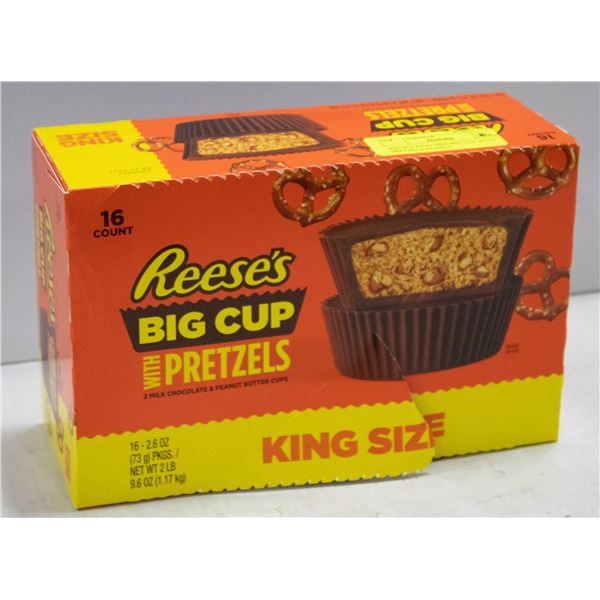 REESE'S KING SIZE BIG CUP WITH PRETZELS PEANUT