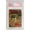 Image 1 : 23 KARAT GOLD FOIL TRUMP FOR PRESIDENT 2024 CARD