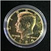 Image 1 : GOLD PLATED US HALF DOLLAR 1984