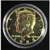 Image 1 : GOLD PLATED US HALF DOLLAR 1986