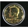 Image 1 : GOLD PLATED US HALF DOLLAR 1976-1976