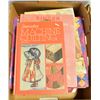 Image 1 : BOX OF CROCHETING AN QUILTING BOOKS