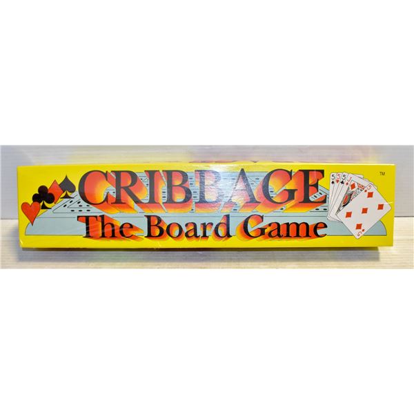 FACTORY SEALED GAME OF CRIBBAGE THE BOARD GAME