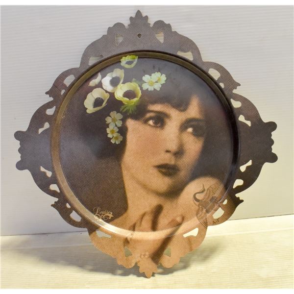 MELAMINE LADY PORTRAIT BY IBRIDE 19 INCHES WIDE