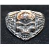 Image 1 : NEW SKULL HEAD RING - MEN'S SIZE 9