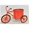 Image 1 : RUSTIC TRIKE PLANTER W/POT