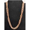 Image 1 : 22 INCH ROSE GOLD PLATED NECKLACE