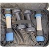 Image 1 : NAUTILUS HAND-WEIGHT SET IN CARRY CASE -