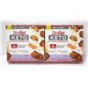 Image 1 : 2 PACK SLIMFAST KETO BOMB CARMEL NUT CLUSTERS