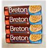 Image 1 : 4 PACK DARE BRETON REDUCED FAT & SALT CRACKERS